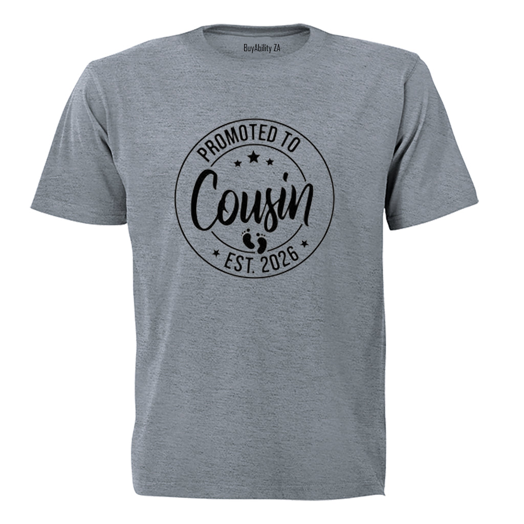 Promoted to Cousin 2026 - Kids T-Shirt - BuyAbility South Africa