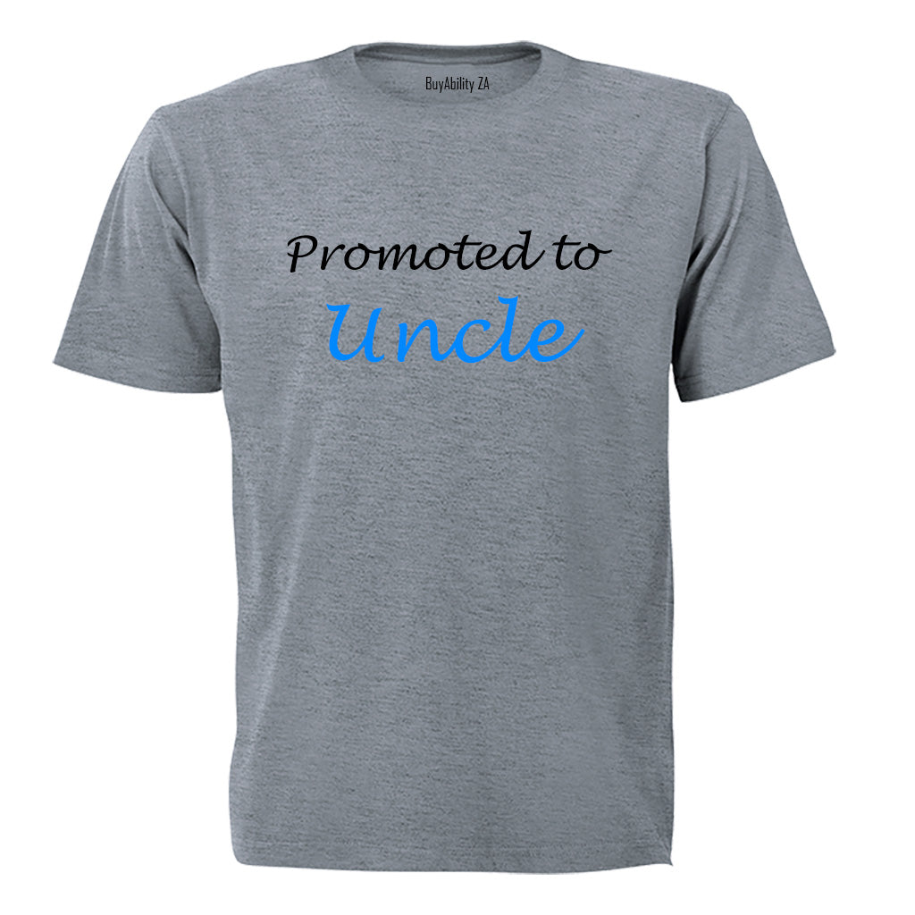 Promoted to Uncle - Adults - T-Shirt