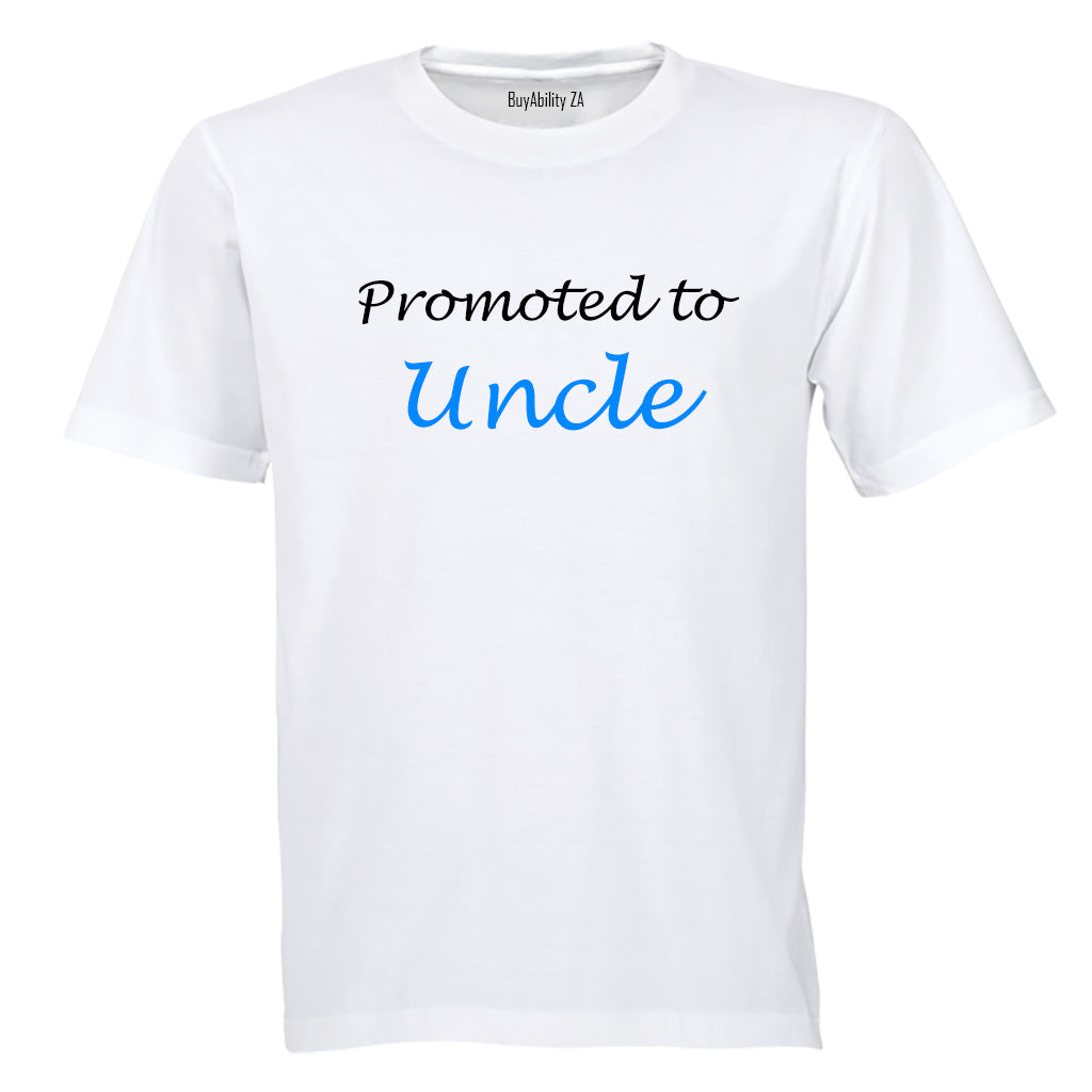 Promoted to Uncle - Adults - T-Shirt