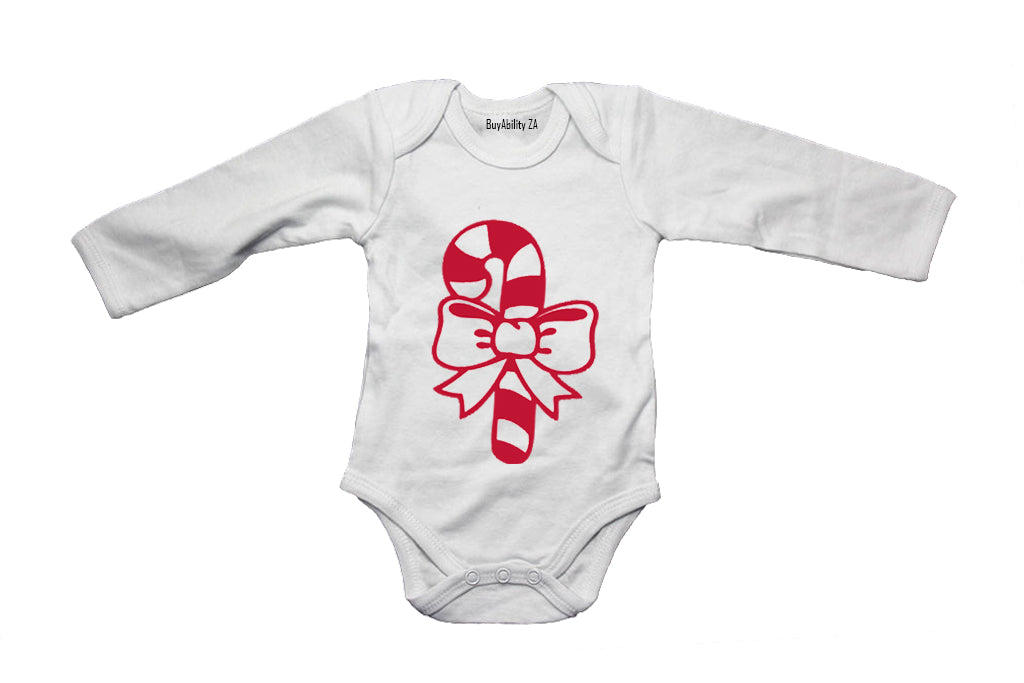 Red Candy Cane! - Baby Grow - BuyAbility
