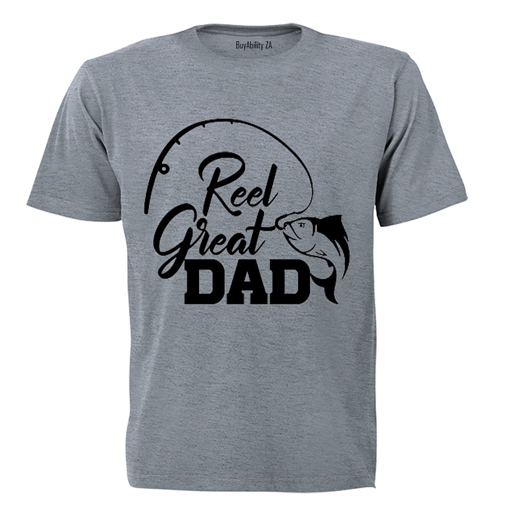Reel Great Dad - Adults - T-Shirt