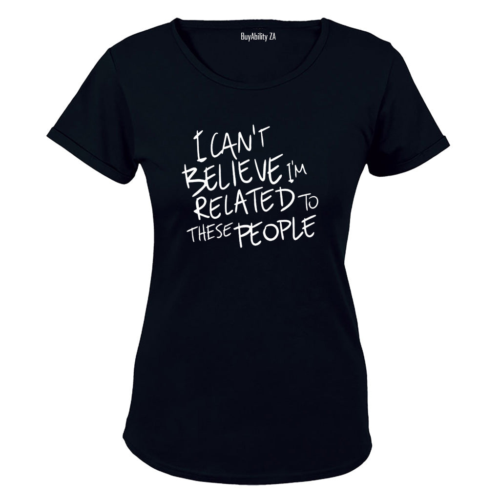 Related To These People - Ladies - T-Shirt