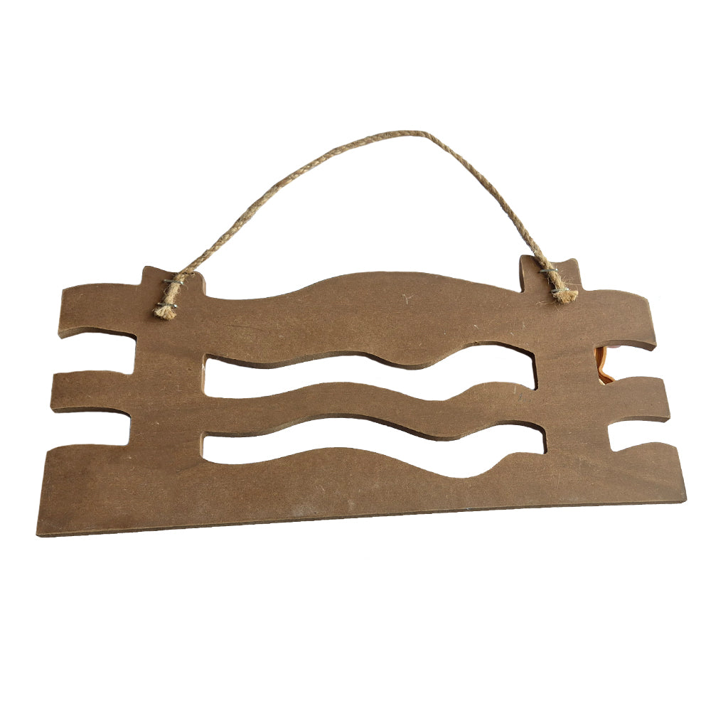 Relax - Wooden Nautical Coat Hook Wall Display
