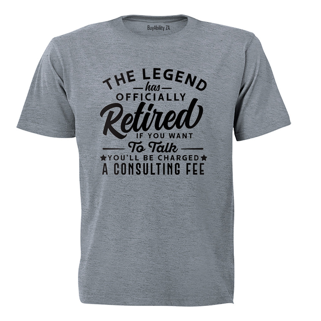 Retired - Consulting Fee - Adults - T-Shirt - BuyAbility South Africa