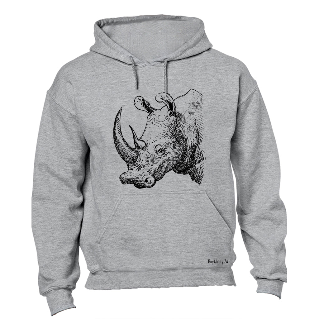 Rhino Sketch - Hoodie