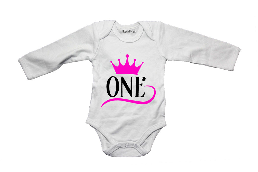 Royal One - Pink - Baby Grow