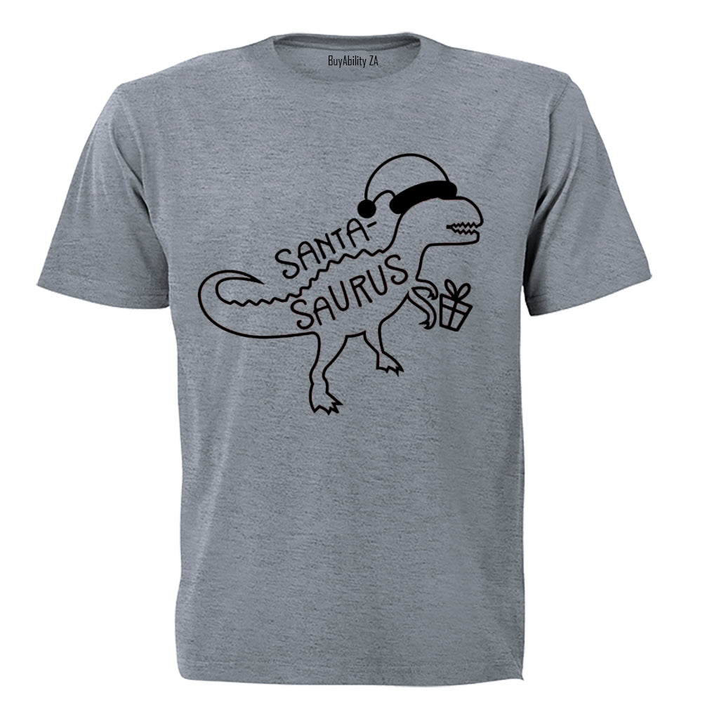 Santa-saurus Dino - Christmas - Adults - T-Shirt - BuyAbility
