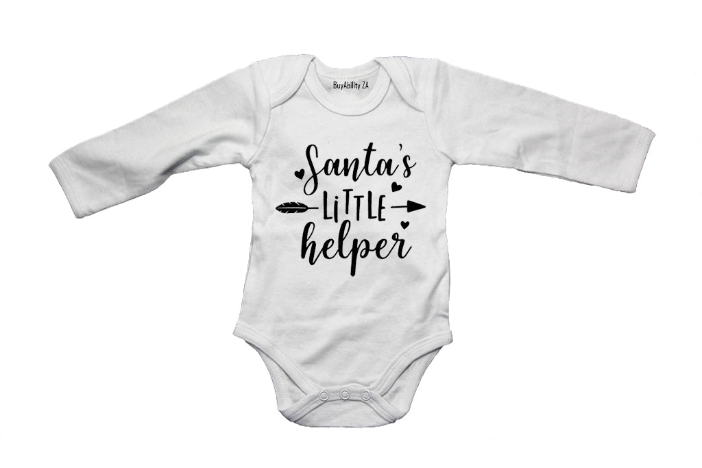 Santa's Little Helper - Christmas - Baby Grow