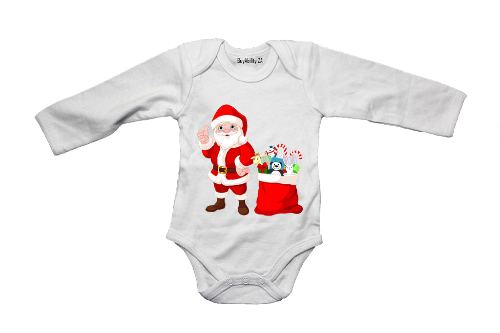 Santa's Toys - Christmas - Baby Grow