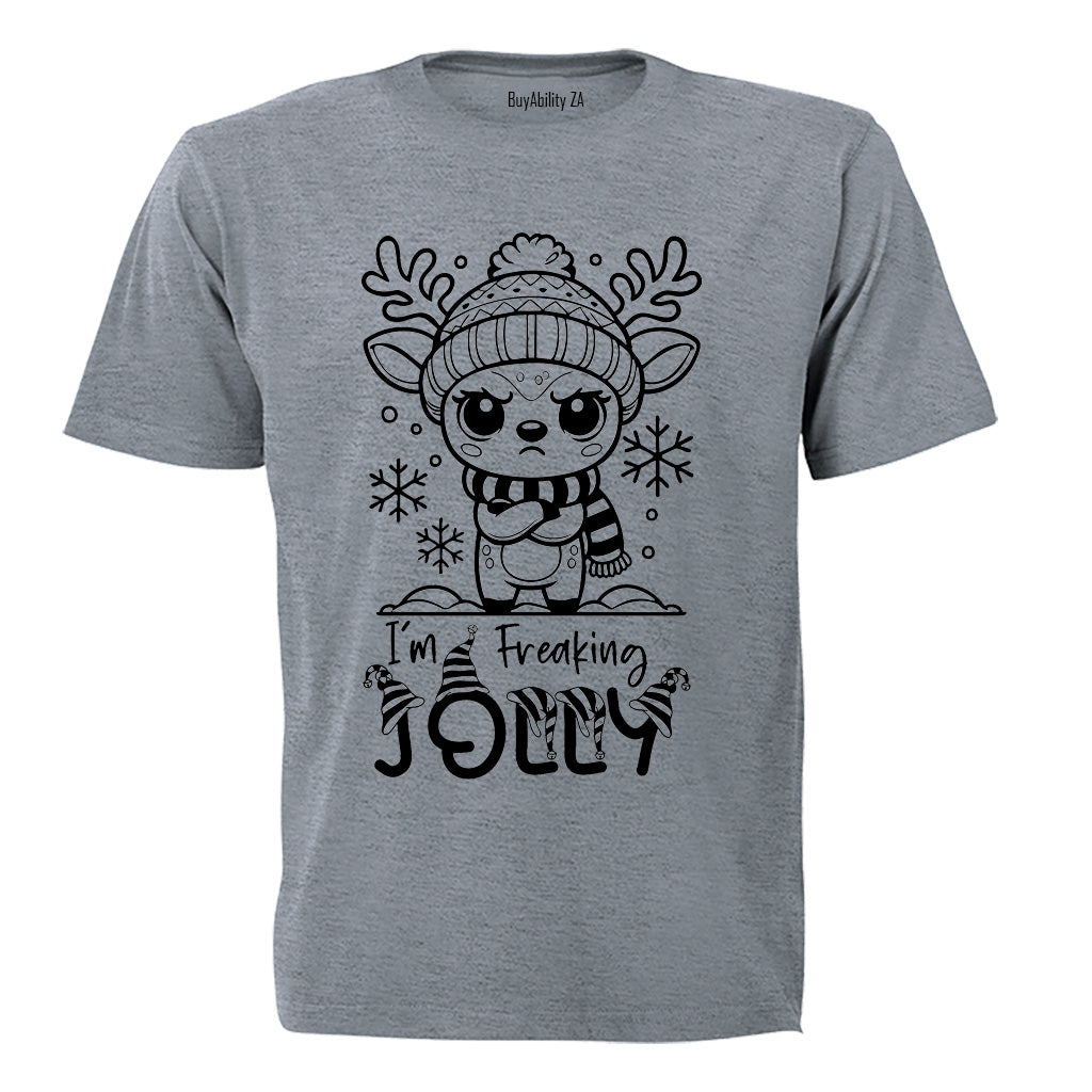Sarcastic Jolly - Christmas - Adults - T-Shirt - BuyAbility South Africa