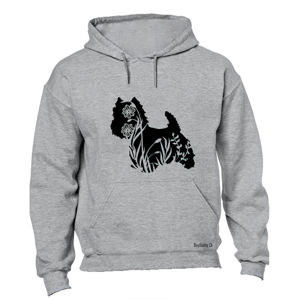 Scottish Terrier Silhouette - Hoodie
