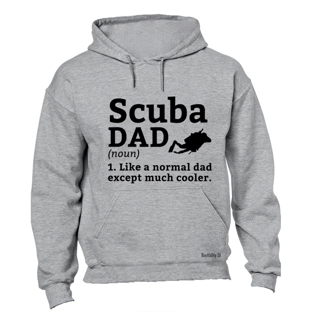 Scuba Dad Definition - Hoodie