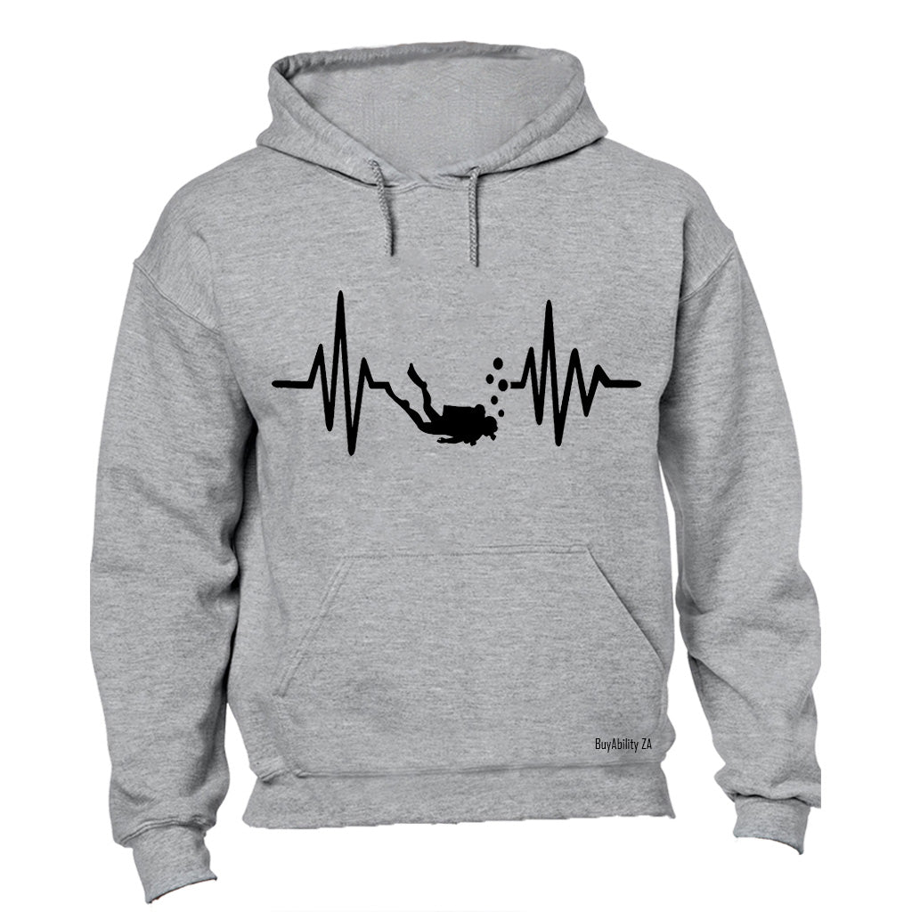 Scuba Diver Lifeline - Hoodie