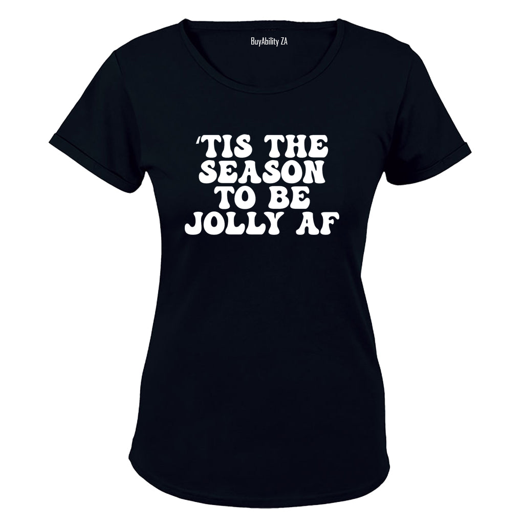 Season To Be Jolly - Christmas - Ladies - T-Shirt - BuyAbility South Africa