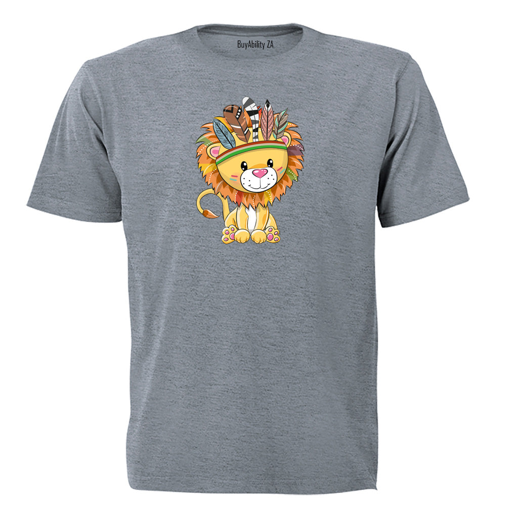 Sitting Lion - Kids T-Shirt - BuyAbility