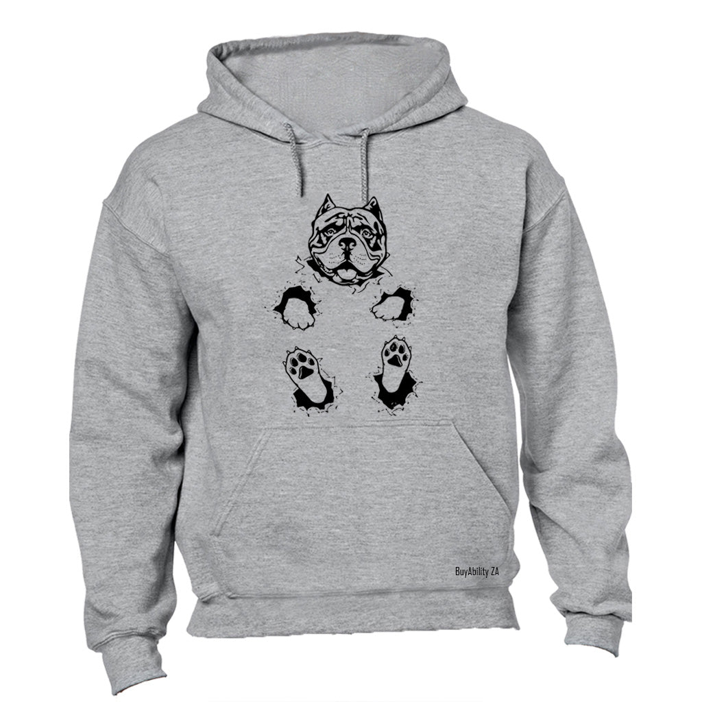 Sitting Pitbull - Hoodie