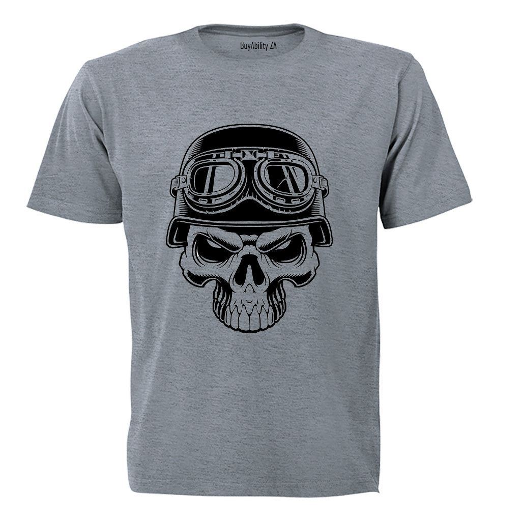Skeleton Helmet - Adults - T-Shirt - BuyAbility