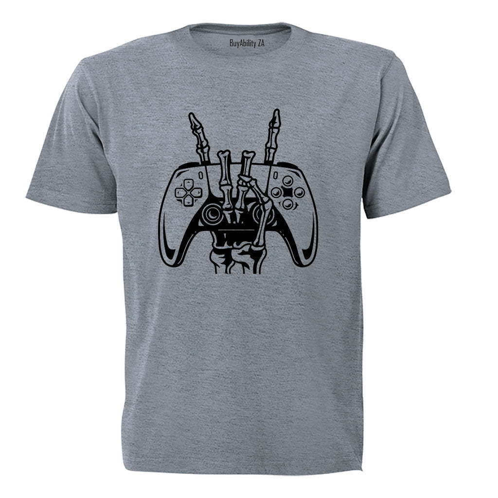 Skeleton Gamer Hand - Adults - T-Shirt