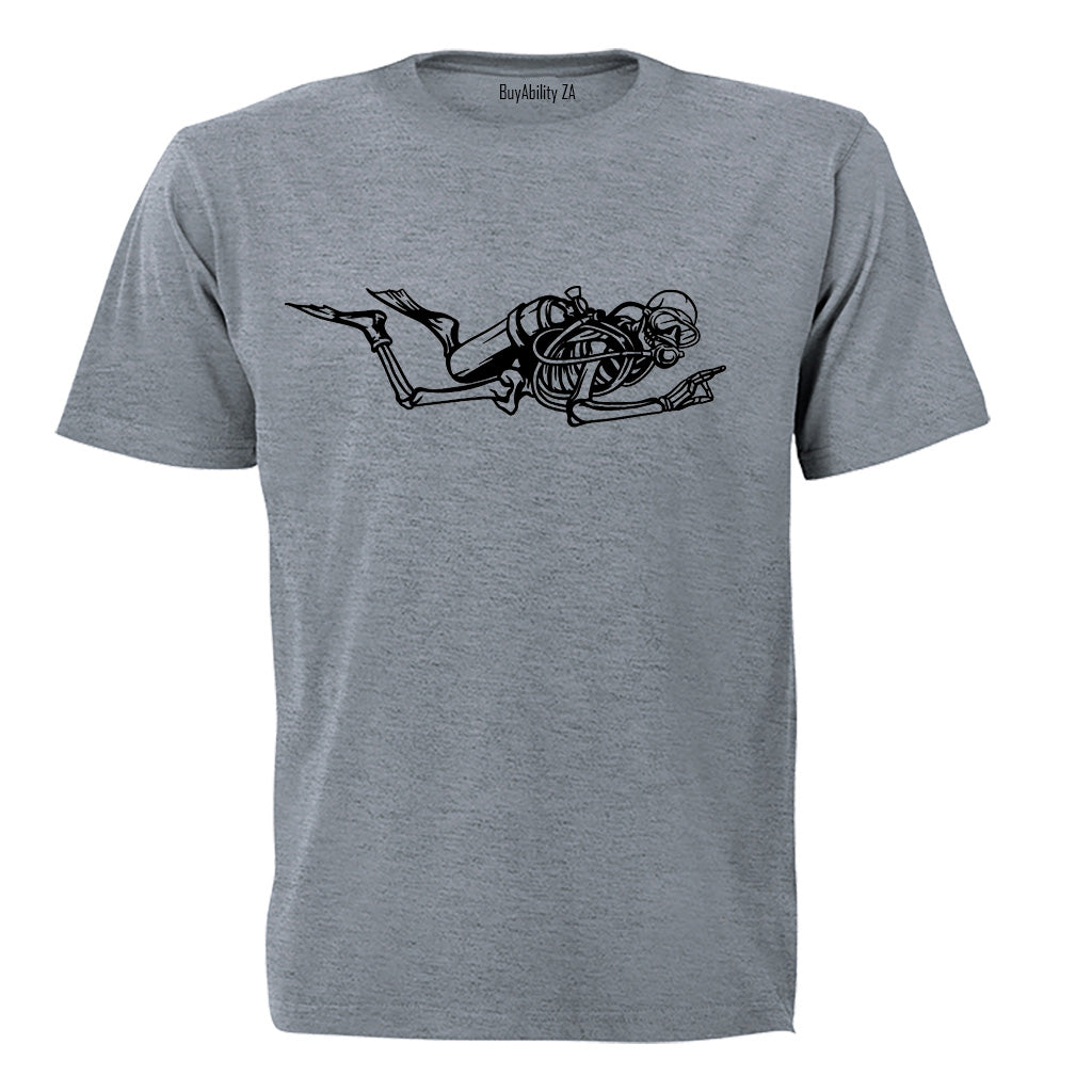 Skeleton Scuba - Adults - T-Shirt