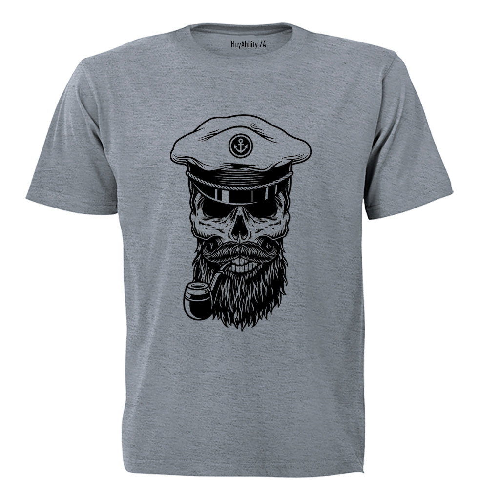 Skull Captain - Halloween - Adults - T-Shirt