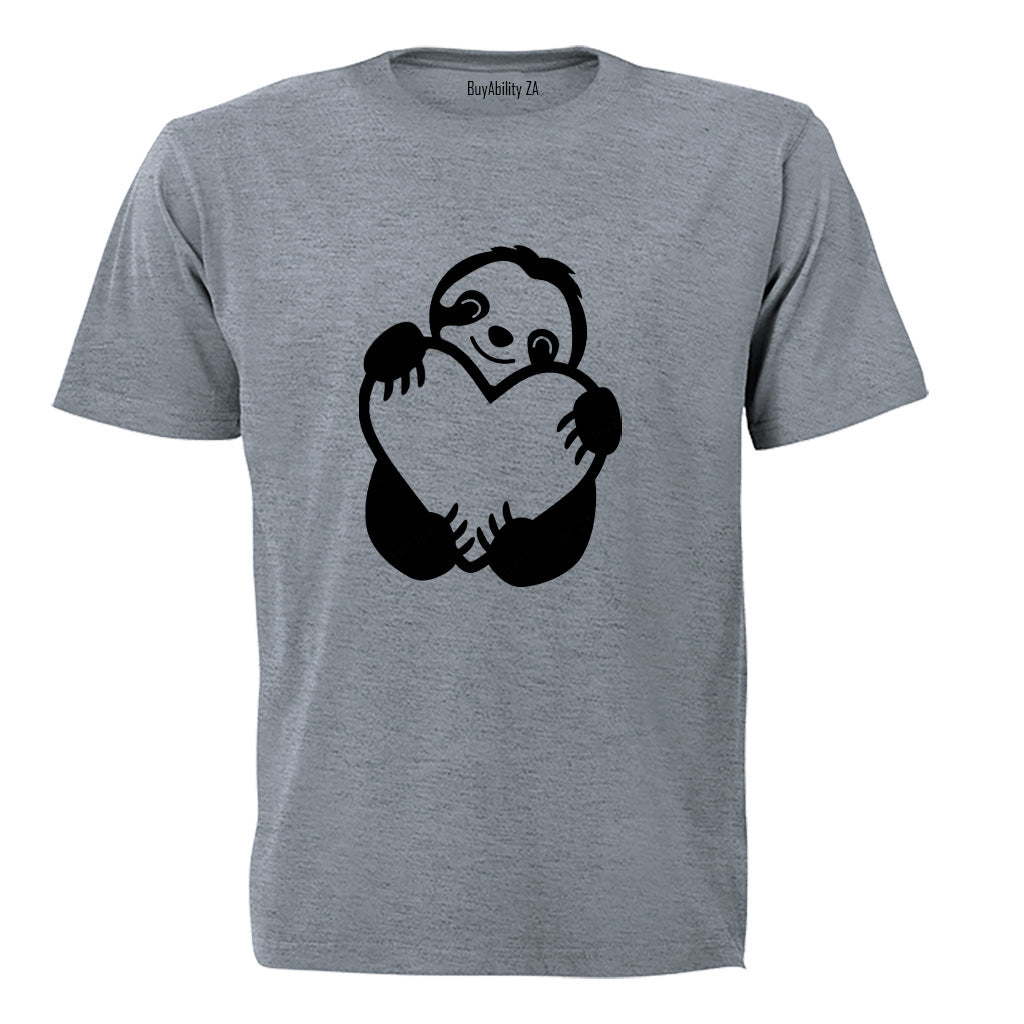 Sloth Love - Valentine - Kids T-Shirt