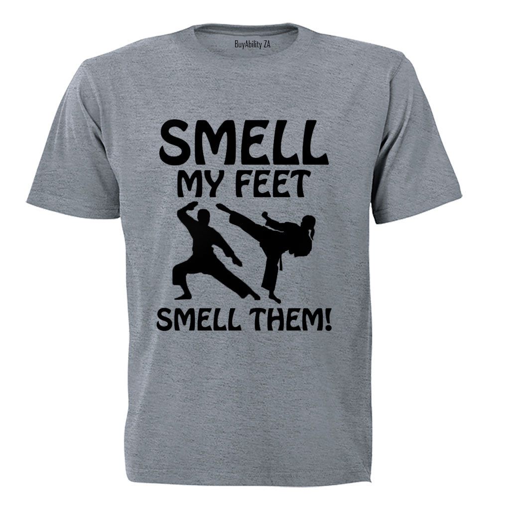Smell My Feet - Karate - Kids T-Shirt - BuyAbility South Africa