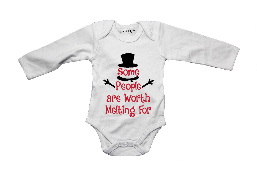 Some people are worth melting for! - Baby Grow - BuyAbility