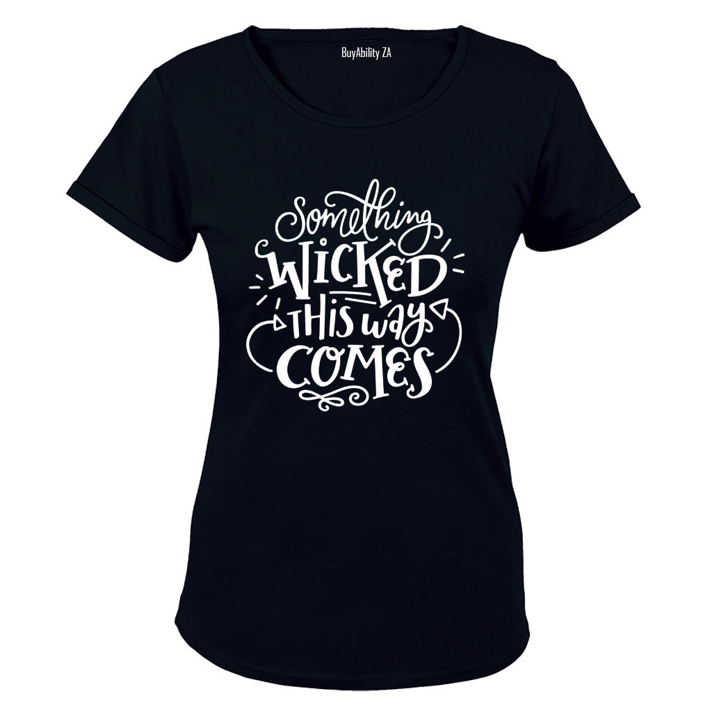 Something Wicked - Halloween - Ladies - T-Shirt - BuyAbility