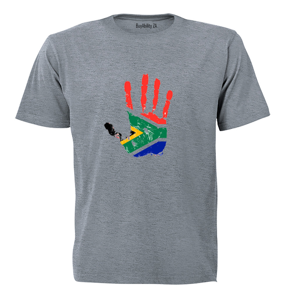 South Africa - Hand Print - Adults - T-Shirt