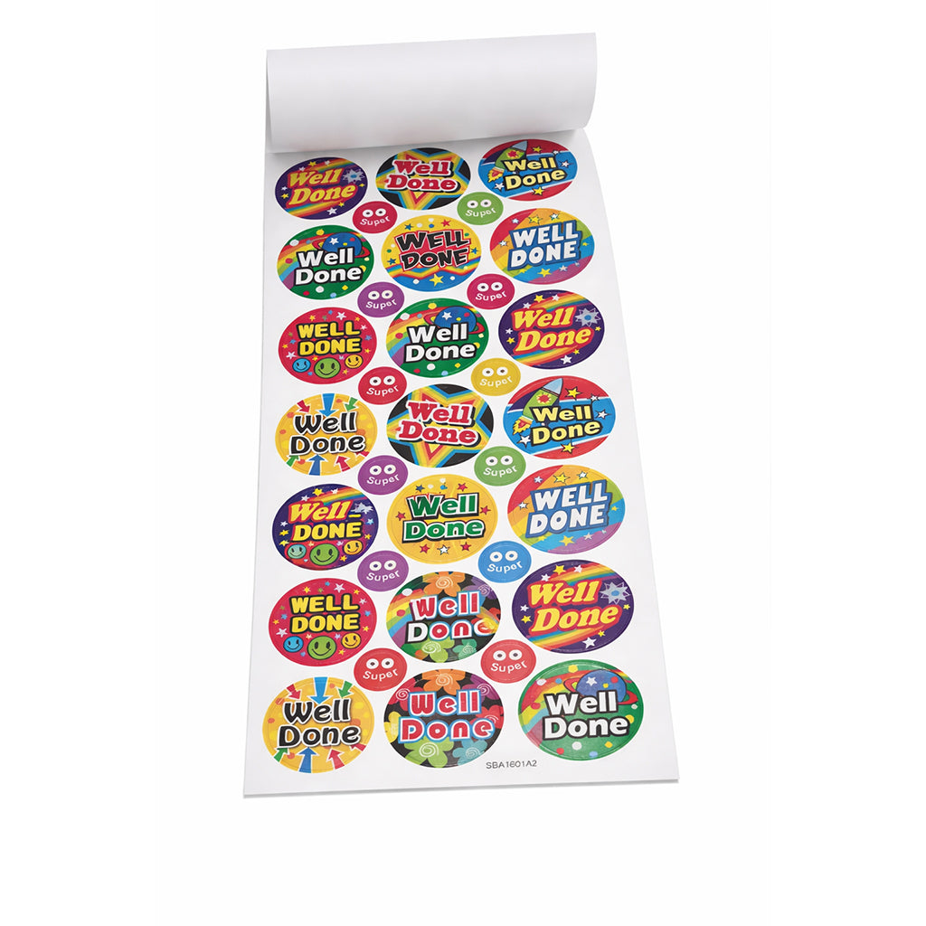 Space Adventure Reward Stickers