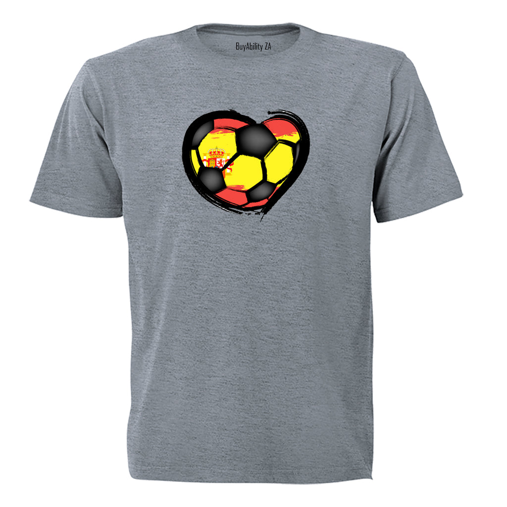 Spain - Soccer Inspired - Adults - T-Shirt