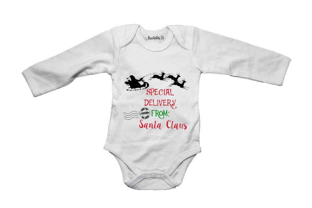 Special Delivery From Santa - Christmas - Baby Grow