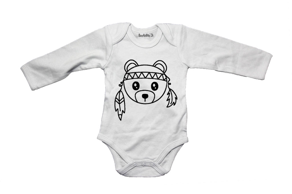 Teddy Bear Stencil - Baby Grow