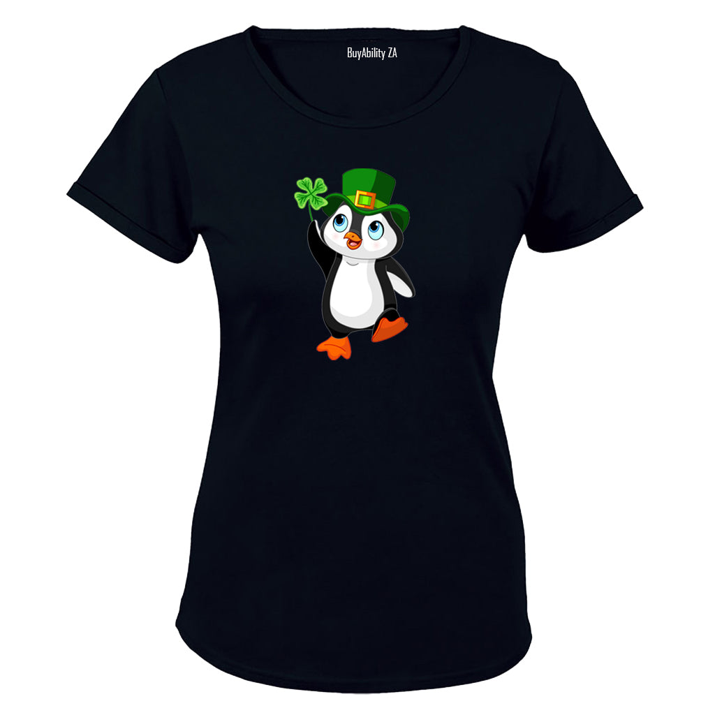St. Patrick's Penguin - Ladies - T-Shirt