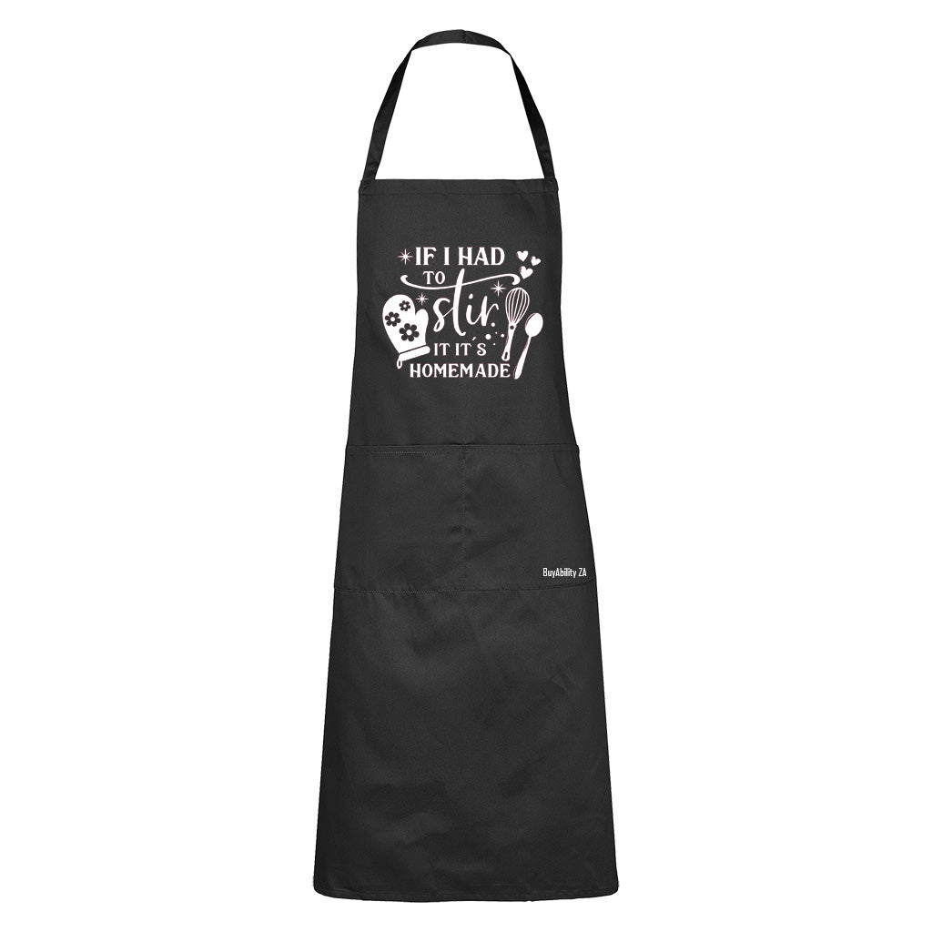 Stir It - Homemade - Apron