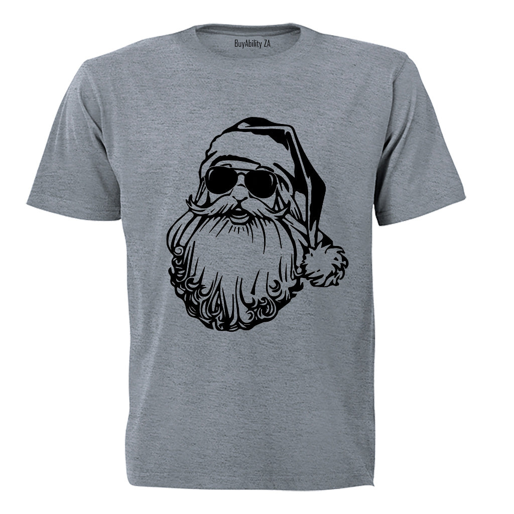 Sunglasses Christmas Santa - Kids T-Shirt