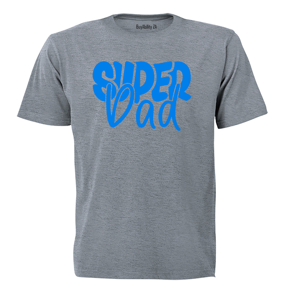 Super Dad - Blue - Adults - T-Shirt - BuyAbility South Africa