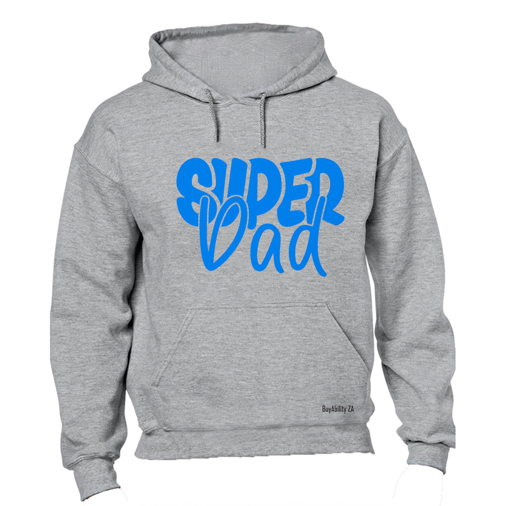 Super Dad - Blue - Hoodie - BuyAbility South Africa