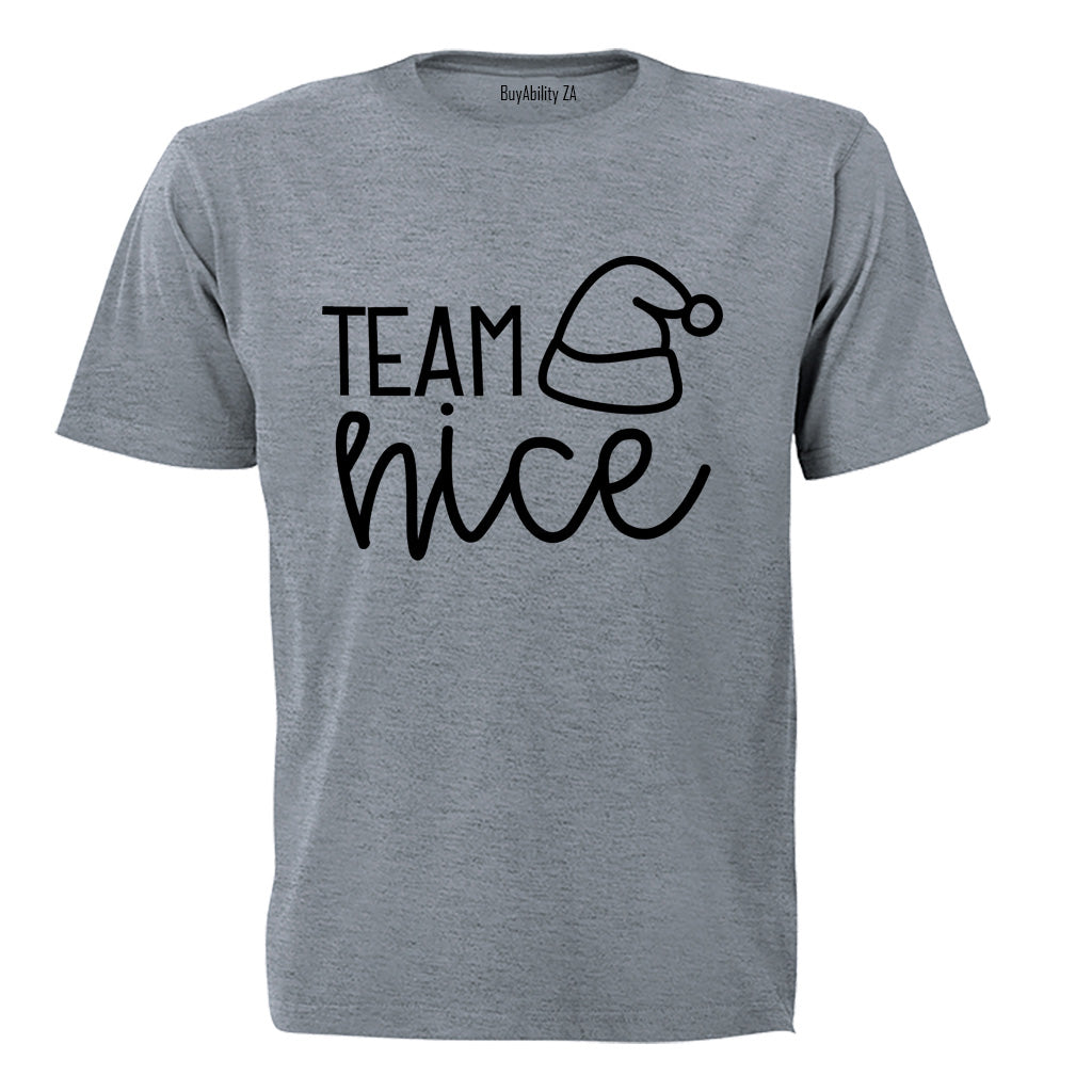Team Nice - Christmas - Kids T-Shirt - BuyAbility