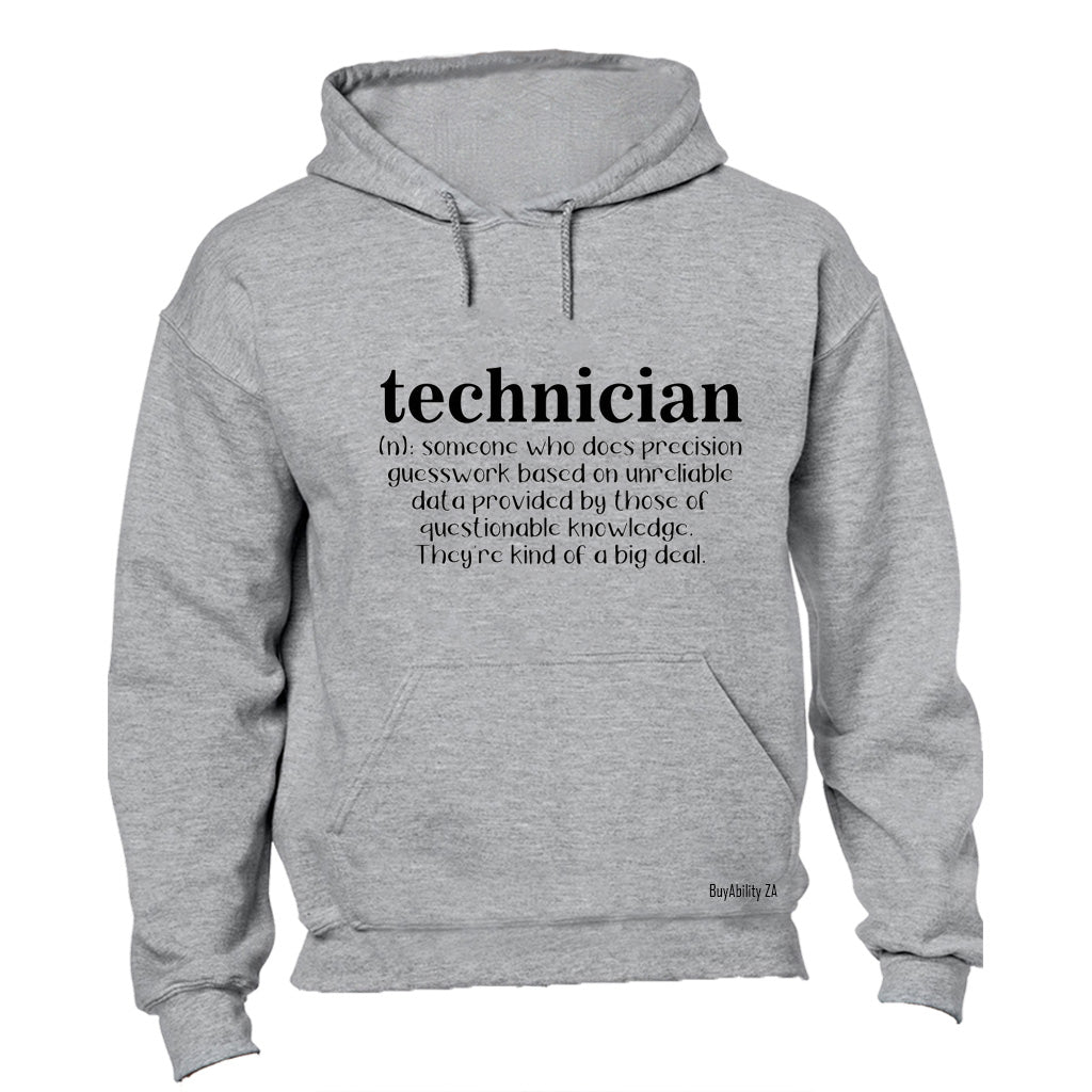 Technician Definition - Hoodie