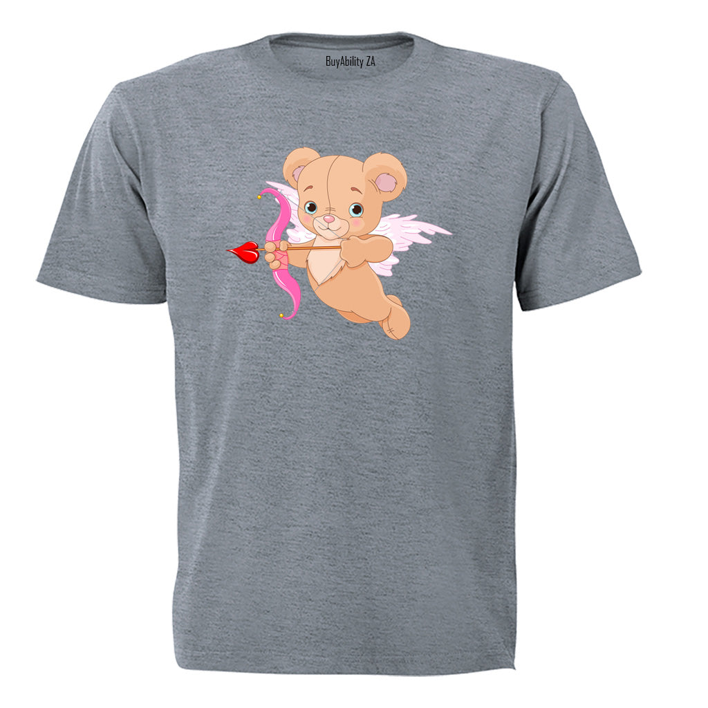 Valentine Teddy Cupid - Kids T-Shirt