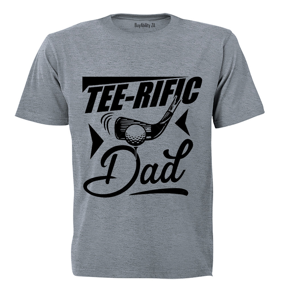 Tee-Rific Dad - Golfer - Adults - T-Shirt