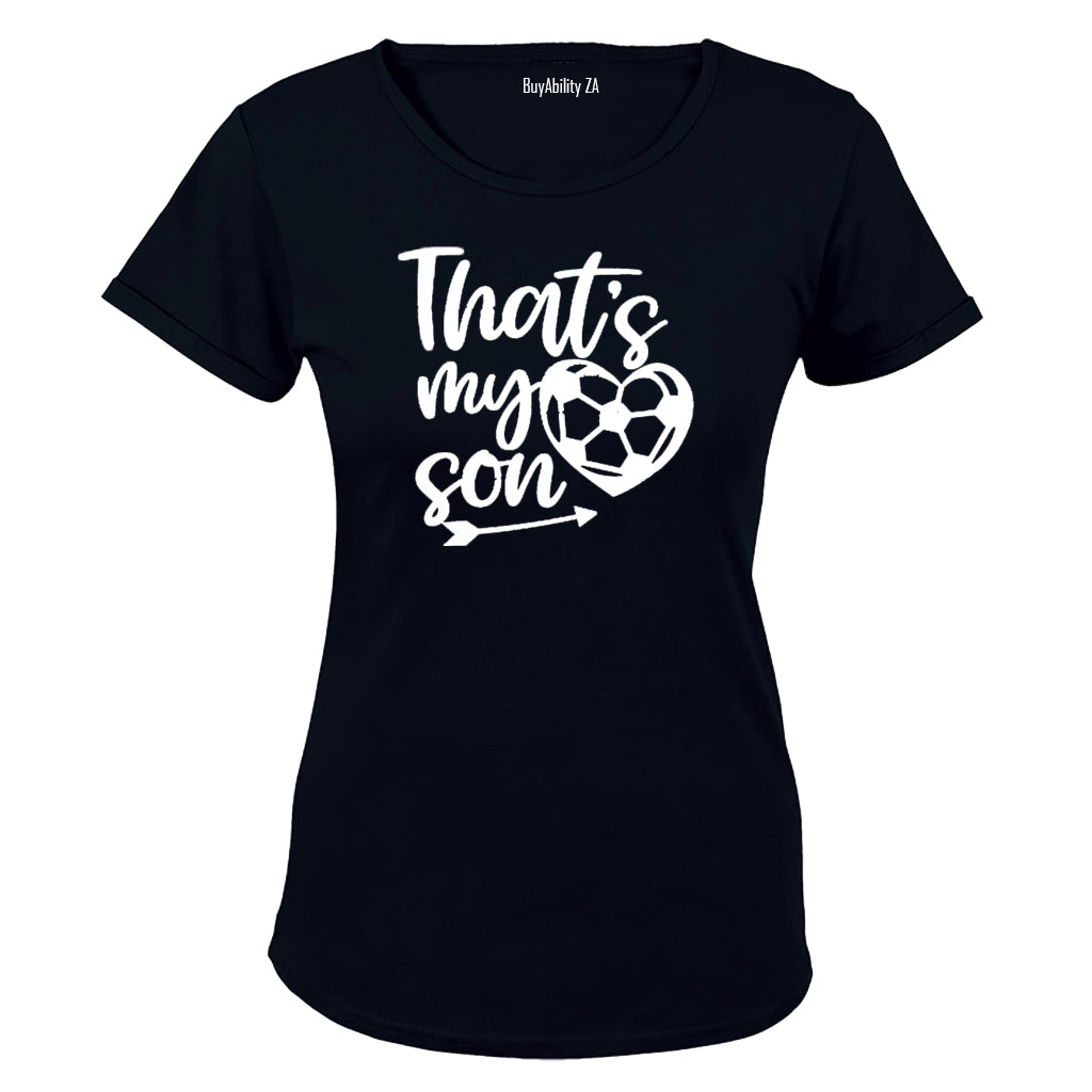 That's My Son - Soccer Mom - Ladies - T-Shirt