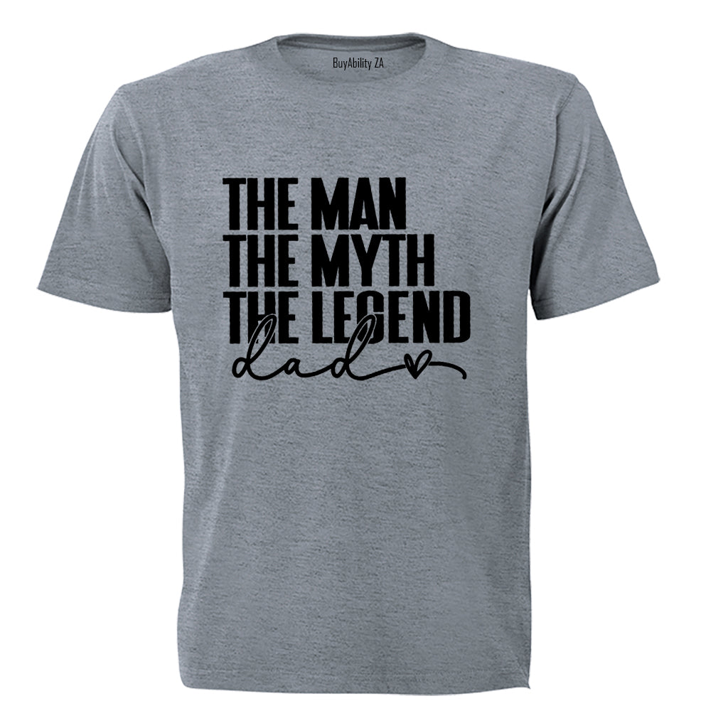 The Legend - Dad Heart - Adults - T-Shirt
