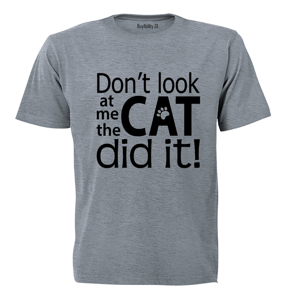The Cat Did It - Kids T-Shirt