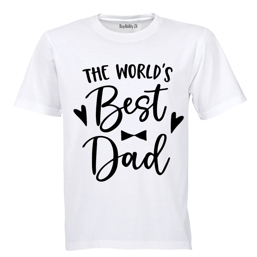 The Worlds Best Dad - Adults - T-Shirt