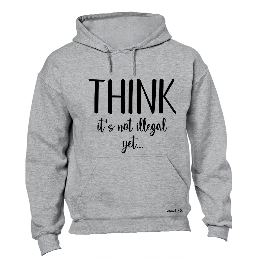 Think - Hoodie - BuyAbility South Africa