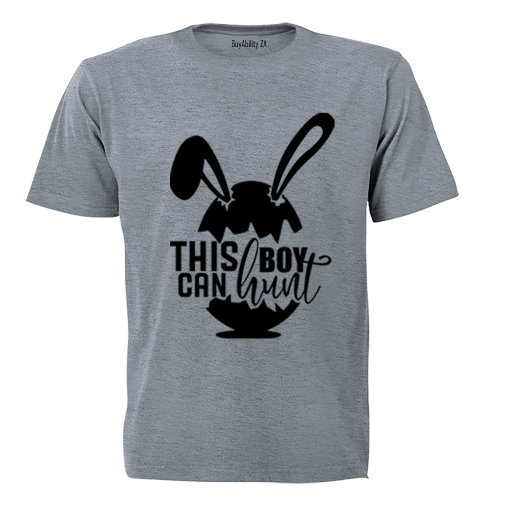 This Boy Can Hunt - Easter - Kids T-Shirt