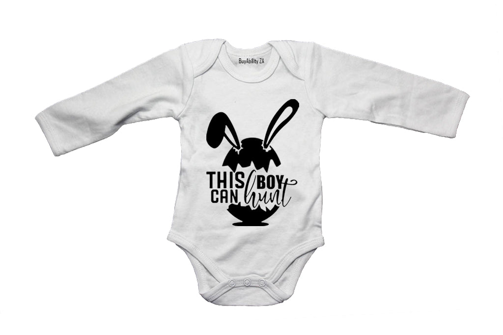 This Boy Can Hunt - Easter - Baby Grow