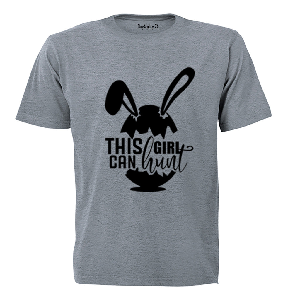 This Girl Can Hunt - Easter - Kids T-Shirt